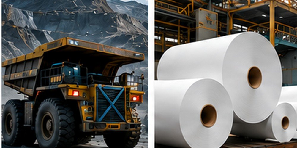 Mineração e Papel e Celulose